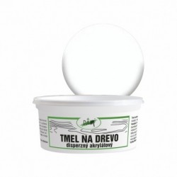 Tmel na drevo biely 200g